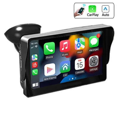 7 inch Car Radio Multimedia Video Player Wireless Carplay And Wireless Android Auto Portable GPS Navi Universal Touch Screen